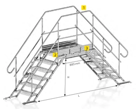 Step-over platform