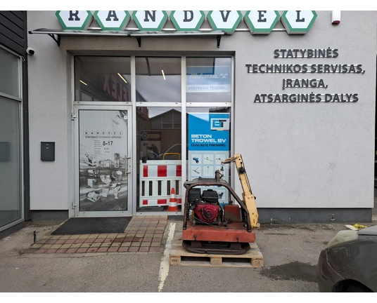 Dynapac LG500 vibroplokštė  Naudota
