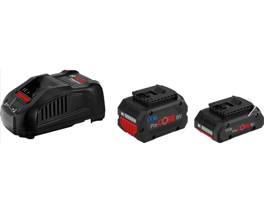 Pradžios komplektas 1 x ProCORE18V 4.0Ah + 1 x ProCORE18V 5.5Ah + GAL 1880 CV Professional
