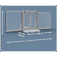 Schake vartai V-Gate-Simple