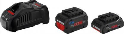 Pradžios komplektas 1 x ProCORE18V 4.0Ah + 1 x ProCORE18V 5.5Ah + GAL 1880 CV Professional